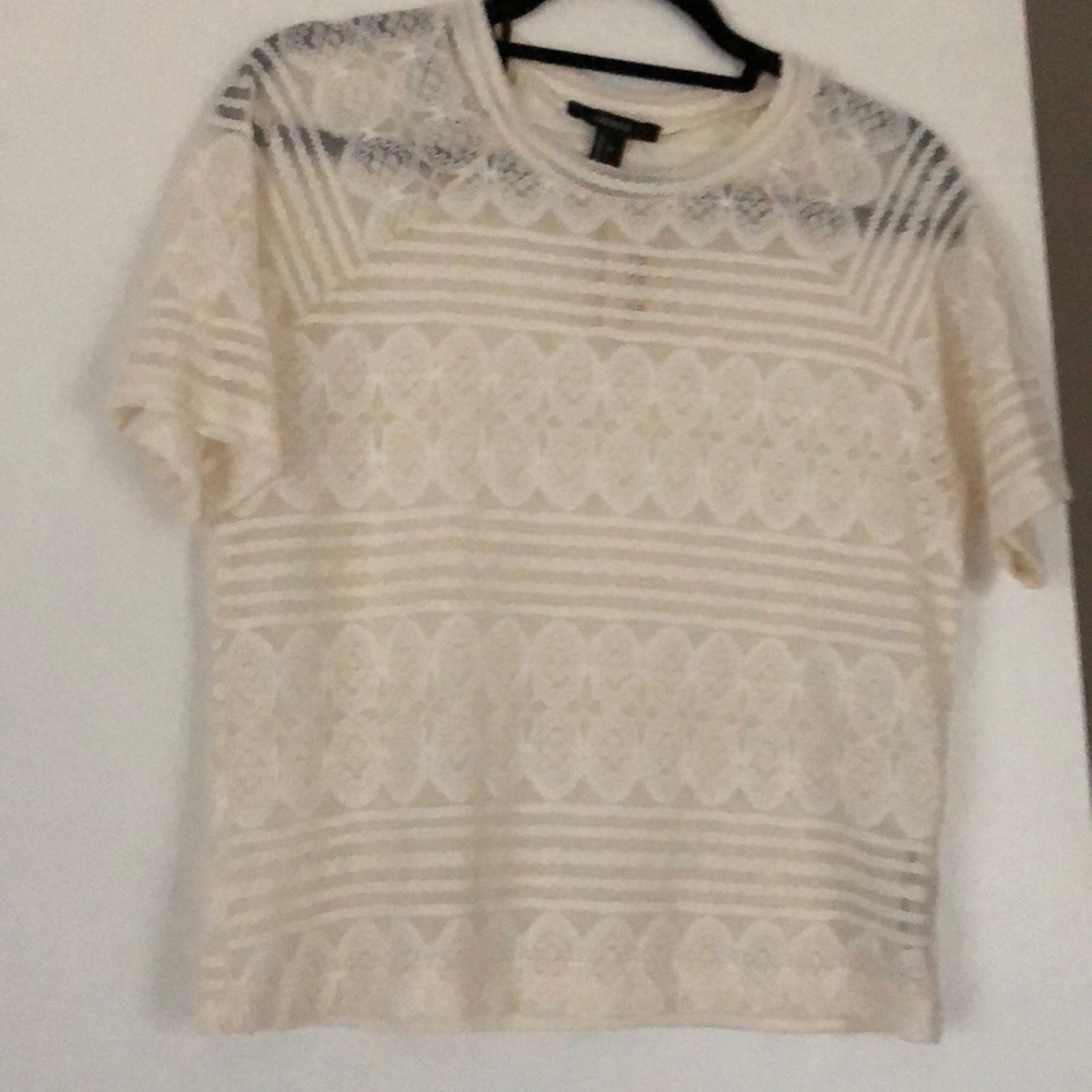 Lace tops, both size L (juniors) - Picture 4 of 5